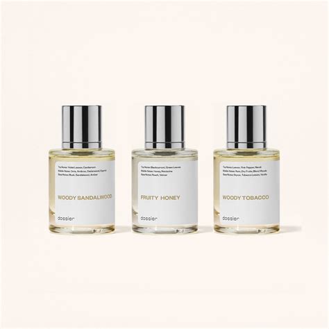 dossier perfumes gift set